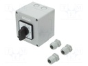 Switch: cam switch; Stabl.pos: 3; 100A; 0-Y-Δ; Poles: 3; Pos: 3; IP65