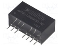 Converter: DC/DC; 1W; Uin: 9÷18V; Uout: 5VDC; Uout2: -5VDC; SIP8; 4.9g