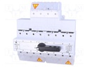 Switch: mains-generator; Stabl.pos: 3; 125A; I-0-II; Mounting: DIN