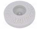 Grommet; Ømount.hole: 9mm; TPE (thermoplastic elastomer); IP67