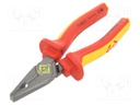 Pliers; insulated,universal; 165mm