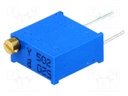 Potentiometer: mounting; multiturn; 5kΩ; 500mW; THT; ±10%; linear