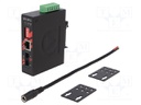 Industrial module: media converter; ETHERNET/single-mode fiber