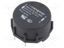 Inductor: wire with current compensation; THT; 3.9mH; 6A; 42mΩ