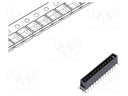 Connector: PCB to PCB; male; PIN: 12; 2.54mm; -55÷125°C; 19A; THT