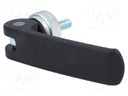 Lever; clamping; Thread len: 16mm; Lever length: 63mm; Body: black