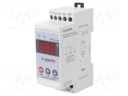 Module: regulator; PTC; temperature; relay; OUT 2: relay; DIN