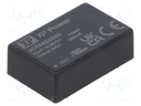 Isolated Board Mount DC/DC Converter, 2:1 Input, ITE, 1 Output, 6 W, 5 V, 1.2 A