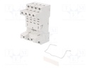 Socket; PIN: 14; 12A; 250VAC; Mounting: DIN; Leads: screw terminals