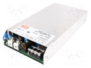 Power supply: switched-mode; modular; 751.2W; 24VDC; 250x127x41mm