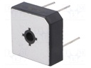 Single-phase bridge rectifier; Urmax: 200V; If: 50A; Ifsm: 500A