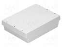 Enclosure: multipurpose; X: 144mm; Y: 198mm; Z: 53mm; polystyrene