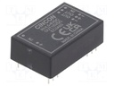 Converter: DC/DC; 3W; Uin: 4.5÷6V; Uout: 15VDC; Iout: 200mA; DIP24