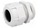 Cable gland; PG29; IP68; Mat: polyamide; grey; UL94V-2