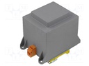 Transformer: encapsulated; 200VA; 230VAC; 230V; 860mA; 3.6kg; IP00