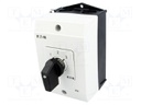 Switch: step cam switch; Stabl.pos: 4; 20A; 0-1-2-3; Poles: 1; 6.5kW