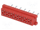 Socket; wire-board; female; PIN: 14; THT; on PCBs; 30V; 1A; -40÷105°C