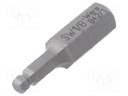 Screwdriver bit; Allen hex key,spherical