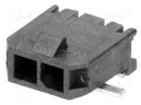 Socket; wire-board; male; Micro-Fit 3.0; 3mm; PIN: 2; SMT; 5A; tinned