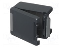 Enclosure: multipurpose; X: 128mm; Y: 159mm; Z: 90mm; BOCUBE ALU