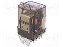 Relay: electromagnetic; DPDT; Ucoil: 24VAC; Icontacts max: 16A