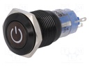 Switch: vandal resistant; Pos: 2; SPDT; 0.5A/220VAC; 1A/24VDC; IP40