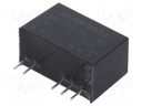 Converter: DC/DC; 2W; Uin: 21.6÷26.4V; Uout: 5VDC; Uout2: -5VDC; SIP7