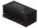 Converter: DC/DC; 2W; Uin: 4.5÷9V; Uout: 24VDC; Uout2: 24VDC; SIP8