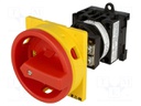 Switch: emergency switch; Stabl.pos: 2; 20A; 0-1; Poles: 3+N; 6.5kW