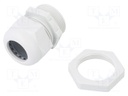 Cable gland; with metric thread; M32; IP68; Mat: polyamide