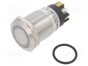 Switch: vandal resistant; Pos: 2; SPDT; 3A/220VAC; 5A/24VDC; IP65