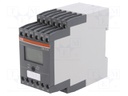 Module: temperature monitoring relay; temperature; 24VAC; DIN