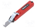 Stripping tool; Cond.cross sec: 4÷28mm2; 170mm; Wire: round