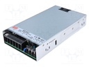 Power supply: switched-mode; modular; 450W; 5VDC; 230x127x40.5mm