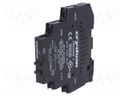 Relay: solid state; Ucntrl: 200÷280VAC; 6A; 24÷280VAC; DIN; IP00