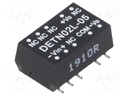 Converter: DC/DC; 2W; Uin: 4.5÷5.5V; Uout: 5VDC; Uout2: -5VDC; SMD