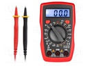 Digital multimeter; LCD 3,5 digit (1999); VAC: 0÷200V,500V