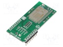 Click board; WiFi; I2C,SPI,UART,WiFi; WF121-A; 3.3VDC