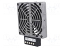 Radiator heater; 400W; 145°C; 48V; DIN EN50022 35mm; 120x152x56mm