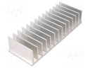 Heatsink: extruded; grilled; L: 60mm; W: 165mm; H: 35mm; aluminium