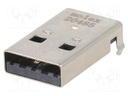 USB A TYPE PLUG R/A CONN (SMT) Tray