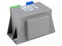 Transformer: mains; 65VA; 230VAC; 17V; 3.82A; Leads: terminal block