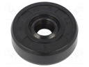 Oil seal; NBR; D: 7mm; -40÷100°C; Shore hardness: 70; Shaft dia: 6mm