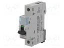 Circuit breaker; 230VAC; Inom: 20A; Poles: 1; DIN; Charact: C; 6kA