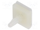 PCB distance; polyamide; L: 4.8mm; self-adhesive,snap fastener