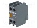 Auxiliary contacts; Series: EasyPact TVS; Leads: screw terminals