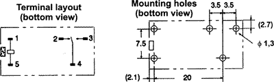 Relay: electromagnetic; SPDT; Ucoil: 100VAC; 10A/250VAC; 10A/30VDC