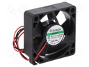 Fan: DC; axial; 12VDC; 35x35x10mm; 10.99m3/h; 21.8dBA; Vapo; 7500rpm