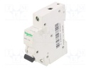 Circuit breaker; 230/400VAC; 6A; Poles: 1; DIN; Charact: C; IP20