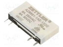 Relay: electromagnetic; SPST-NO; Ucoil: 12VDC; 8A/277VAC; 6A/30VDC